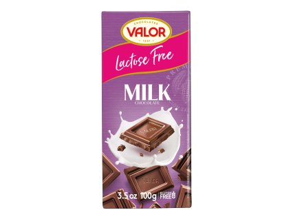 Výprodej Valor Mléčná čokoláda 35 %, se sníženým obsahem laktózy 100 g-exp. 11/2025 - výprodej