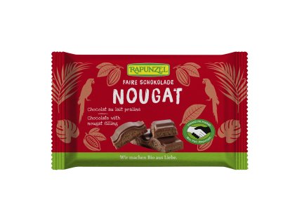 665260 Cokolada mlecna s nugatem 100 g BIO RAPUNZEL 1