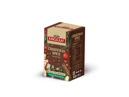 KINGSLEAF Xmas Black Masala přebal 20x2g