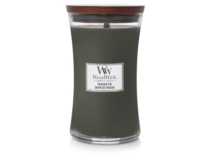 Vonná svíčka WoodWick Frasier Fir váza velká