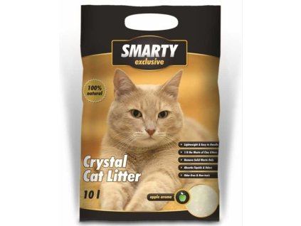 SMARTY exclusive silikátové stelivo jablko 10 l