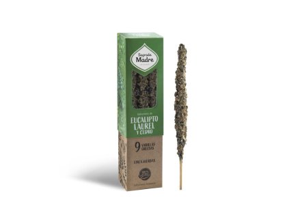 Vykuřovací tyčinky eukalyptus, vavřín & cedr (9 ks)