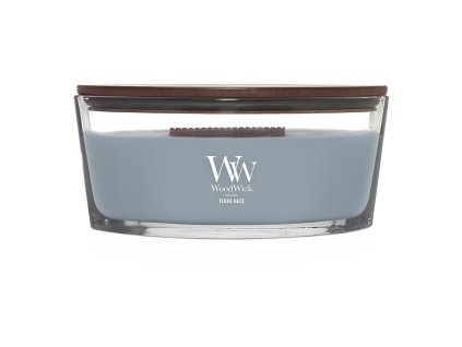 Vonná svíčka loď WoodWick Terra Haze