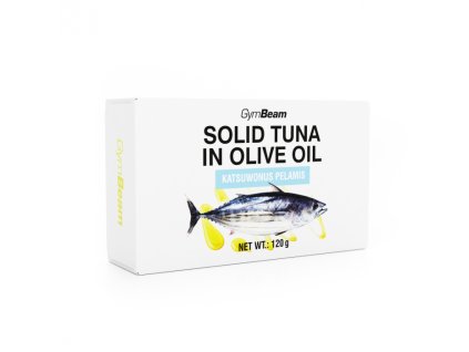 Tuňák v olivovém oleji - GymBeam (Balení (g) 25 x 120 g)