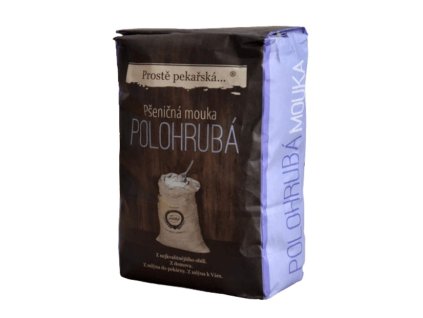 Výprodej Prostě pekařská Mouka pšeničná polohrubá 1000 g - exp. 13.04.2025 poškozený obal