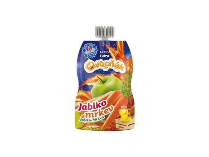 552078 Most ovocny jablko mrkev 200 ml OVOCNAK 1