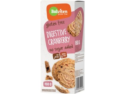 Výprodej Balviten Ovesné sušenky s brusinkami bez lepku a bez přidaného cukru 150 g - exp. 29.5.2025