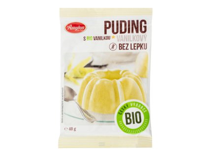 450003 Pudink vanilkovy bezlepkovy 40 g BIO AMYLON 1