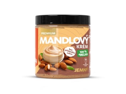 mandlovy krem jemny premium 250 g img grizly~~orechova masla a kremy~~arasidova masla~~grizly mandlove 1 1 fd 99
