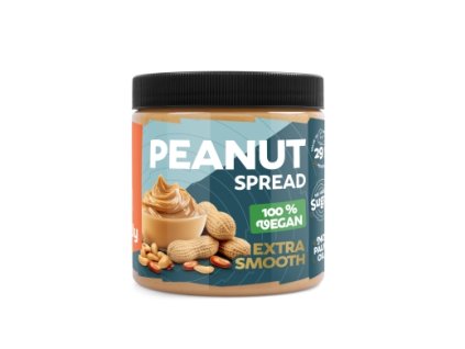 arasidove maslo jemne 100 500 g img grizly~~orechova masla a kremy~~orechova masla 500g~~peanut spread smooth fd 99