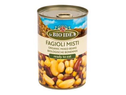 341036 Fazole mix sterilovane 400 g BIO BIO IDEA 1