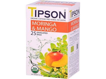 Výprodej TIPSON BIO Moringa Mango 25x1,5g-exp. 17.05.2026