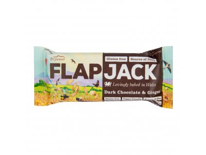 Flapjack ovesný čokoláda se zázvorem bezlepkový 80 g WHOLEBAKE