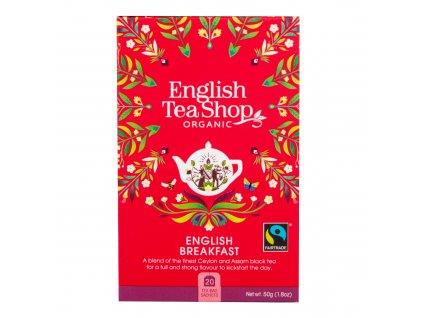 Čaj English Breakfast 20 sáčků BIO ENGLISH TEA SHOP