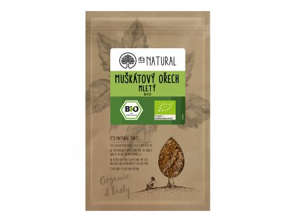 Muškátový ořech mletý 10 g BIO IT'S NATURAL