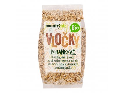 Vločky pohankové 250 g BIO COUNTRY LIFE