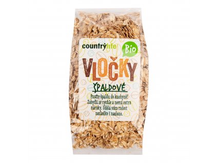 Vločky špaldové 250 g BIO COUNTRY LIFE