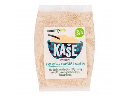Kaše rýžovo-kukuřičná s karobem 200 g BIO COUNTRY LIFE