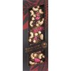 SEVERKA Hořká čokoláda s kešu oříšky,lískovými oříšky,růžemi a zlatými krystalky 135g