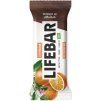 Bio raw tyčinka pomerančová v hořké čokoládě Lifefood 40 g