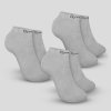 Ponožky Ankle Socks 3Pack Grey - GymBeam