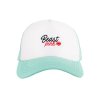 Kšiltovka Panel Cap Mint - BeastPink