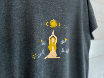 Triko - bohyně - tmavě šedá