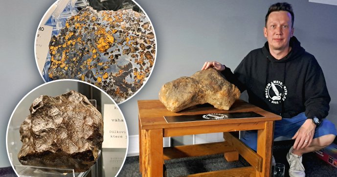 Blesk / Muzeum meteoritů ve Frýdku-Místku: Vesmír na dosah! Úlomky z Marsu i asteroidu Vesta