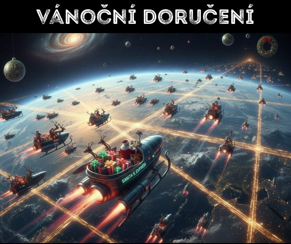 Doručení vašich objednávek do vánoc