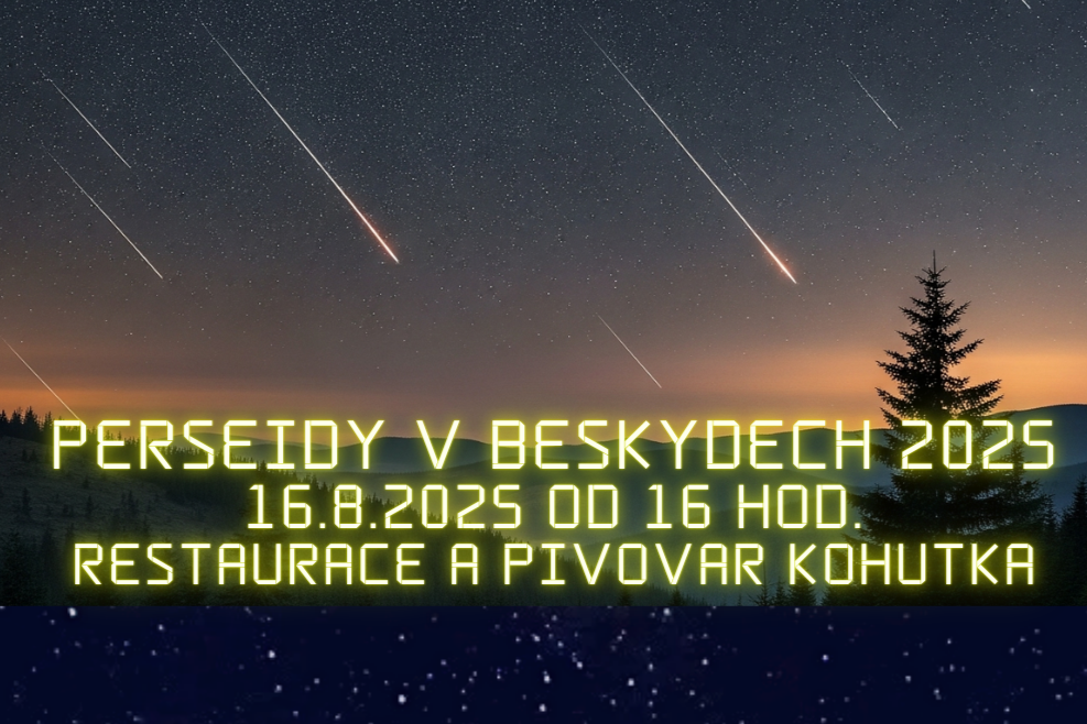 Perseidy v Beskydech 2025 - info k akci