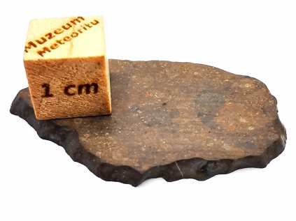 Meteorit NWA 17584 / Rumuruti R3-6 / 3,7 gr. / řez
