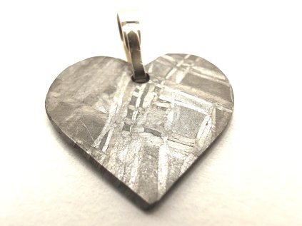 Přívěsek meteorit Muonionalusta Srdce