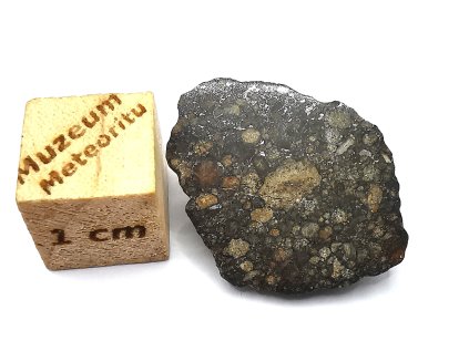 Meteorit NWA X (L3) 2,8 g / koncový řez