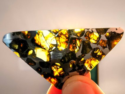 Meteorit Seymchan 7,9 gr. / řez