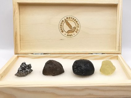 SET 2+2 / meteorit+tektit