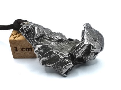 Přívěsek meteorit + kožená šňůrka