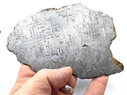 Meteorit Muonionalusta / leptaný řez / 117 gr.