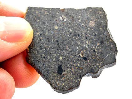 Meteorit NWA 17692 / Howardite / 11,5 g / řez