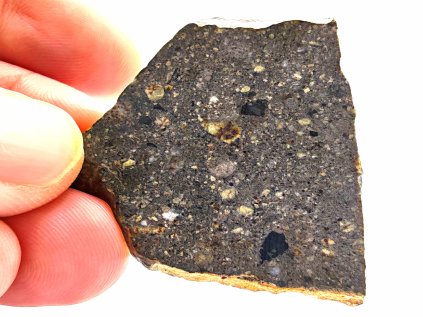 Meteorit NWA 17692 / Howardite / 10 g / řez