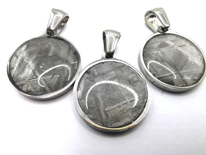 Přívěsek meteorit Muonionalusta / Ø17mm