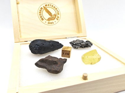 SET 2+2 / meteorit+tektit