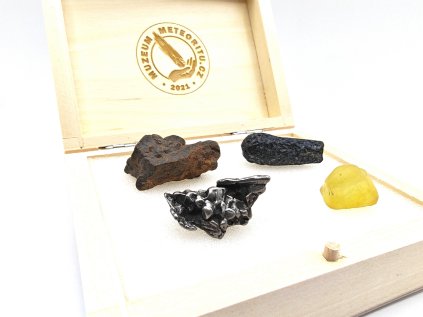 SET 2+2 / meteorit+tektit