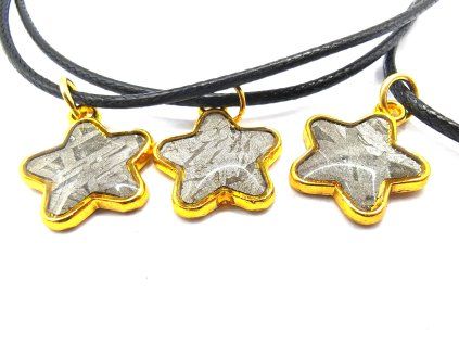 Přívěsek meteorit - hvězda