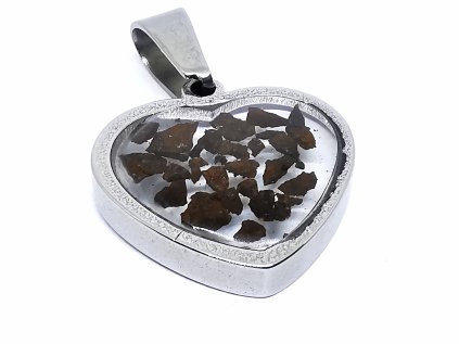 Přívěsek meteorit Srdce / malý / varianta B