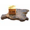 Lunární meteorit NEA 089 / 5,5 g / řez