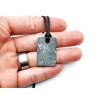 Přívěsek meteorit Muonionalusta + kožená šňůrka