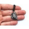 Přívěsek meteorit + kožená šňůrka
