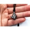 Přívěsek meteorit + kožená šňůrka