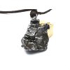 Přívěsek meteorit + kožená šňůrka