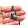 Přívěsek meteorit + kožená šňůrka